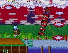 une photo d'Ã©cran de Pistol Daimyo No Bouken sur Arcade